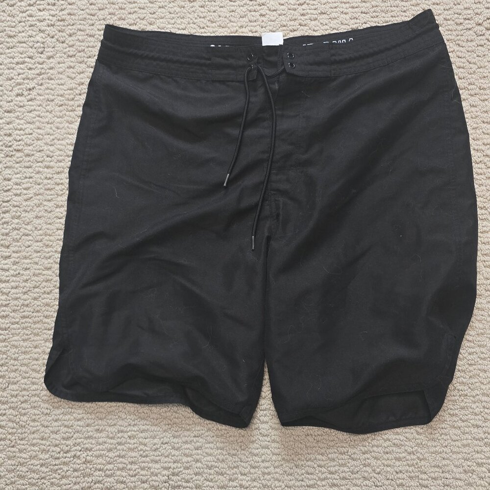 Old Navy Black Swim Trunks 36 tall